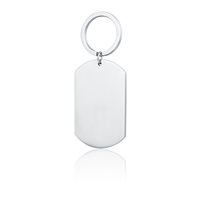 Keychain Brand Basic in Steel 35KR001 - 35KR001